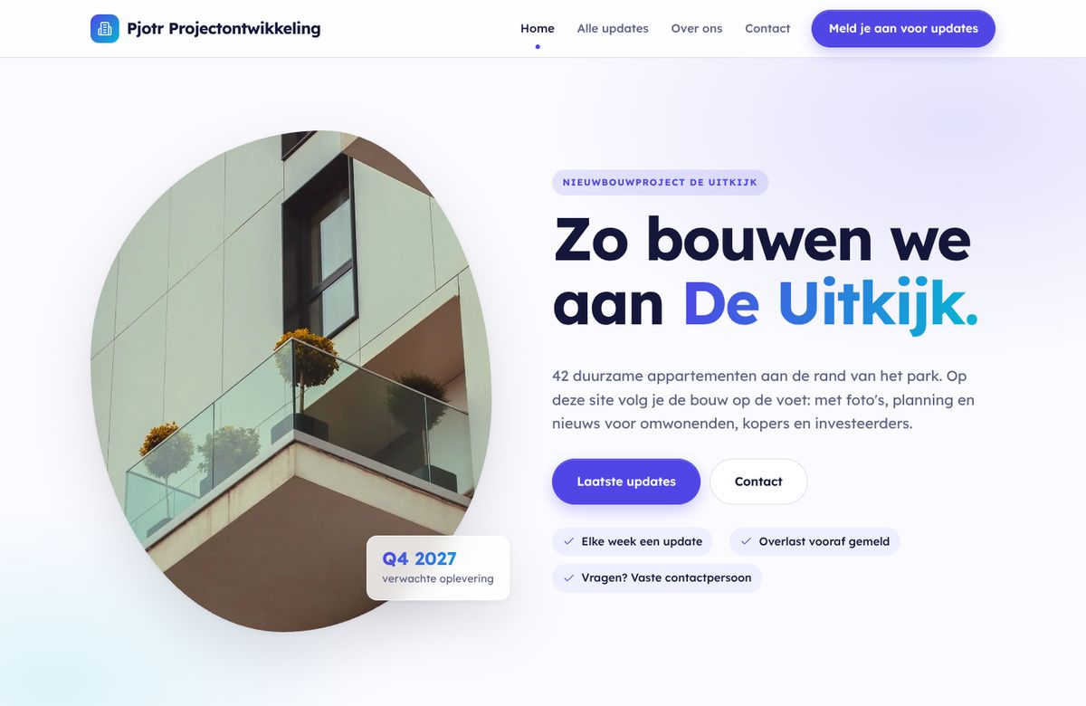 Pjotr Projectontwikkelaar — Voorbeeld 3